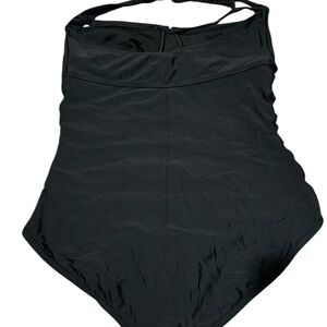 Ashley Graham Black One-Piece Swimsuit size16